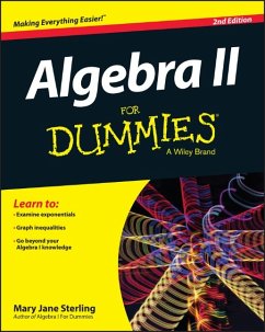 Algebra II For Dummies (eBook, PDF) - Sterling, Mary Jane