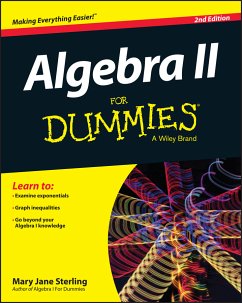 Algebra II For Dummies (eBook, ePUB) - Sterling, Mary Jane
