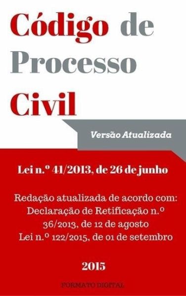 Código de Processo Civil Português (Direito) (eBook, ePUB)