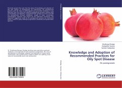 Knowledge and Adoption of Recommended Practices for Oily Spot Disease - Ghadge, Shubhangi;Sasane, Gangadhar;Fattepurkar, Sameer