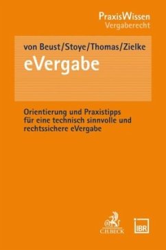 eVergabe - Beust, Ole von;Stoye, Jörg;Zielke, Daniel