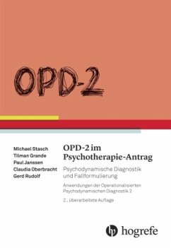 OPD-2 im Psychotherapie-Antrag - Michael, Stasch
