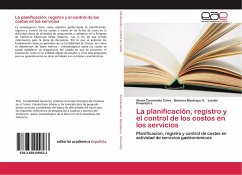 La planificación, registro y el control de los costos en los servicios - Carmenate Calvo, Alexis;Mastrapa G., Bárbara;Pimentell J., Liester