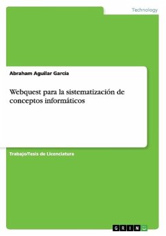 Webquest para la sistematización de conceptos informáticos