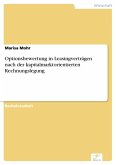 Optionsbewertung in Leasingverträgen nach der kapitalmarktorientierten Rechnungslegung (eBook, PDF)