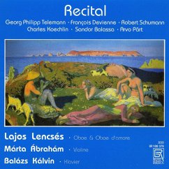 Recital-Werke Für Oboe - Lencses/Abraham/Kalvin