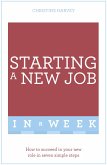 Start Your New Job in a Week