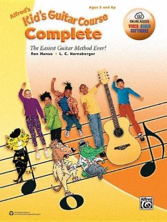 ALFREDS KIDS GUITAR COURSE COMPLETE BOOK - MANUS, RAY
