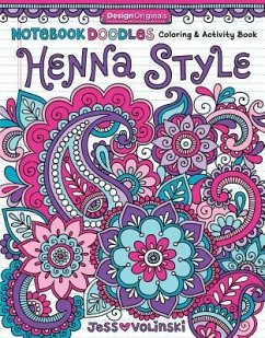 Notebook Doodles Henna Style: Coloring & Activity Book - Volinski, Jess