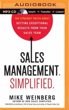 Sales Management. Simplified. - Weinberg, Mike
