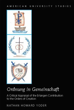 «Ordnung in Gemeinschaft» - Yoder, Nathan Howard