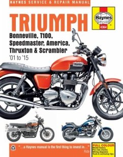 Triumph Bonneville, T100, Speedmaster, America, Thruxton & Scrambler (01 - 15) - Cox, Penny