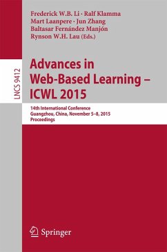 Cover Advances in Web-Based Learning -- ICWL 2015 (eBook, PDF)