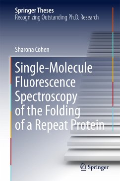 Single-Molecule Fluorescence Spectroscopy of the Folding of a Repeat Protein (eBook, PDF) - Cohen, Sharona