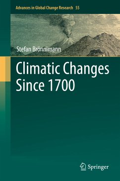 Climatic Changes Since 1700 (eBook, PDF) - Brönnimann, Stefan