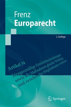 Europarecht (eBook, PDF) - Frenz, Walter