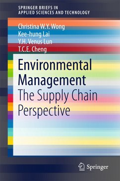 Environmental Management (eBook, PDF) - Wong, Christina W.Y.; Lai, Kee-hung; Lun, Y.H. Venus; Cheng, T.C. Edwin