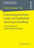 Anwendungsorientierte Sozial- und Sozialarbeitsforschung in Vorarlberg (eBook, PDF)