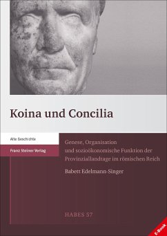 Koina und Concilia (eBook, PDF) - Edelmann-Singer, Babett