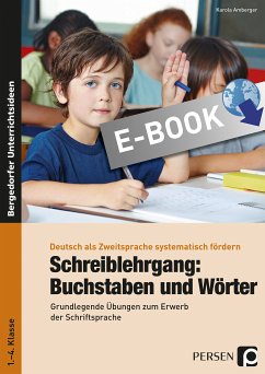 Schreiblehrgang: Buchstaben und Wörter - GS (eBook, PDF) - Amberger, Karola