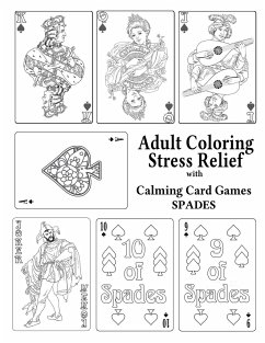 Adult Coloring Stress Relief with Calming Card Games