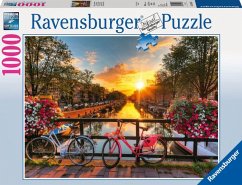 Ravensburger 19606 - Fahrräder in Amsterdam, 1000 Teile Puzzle