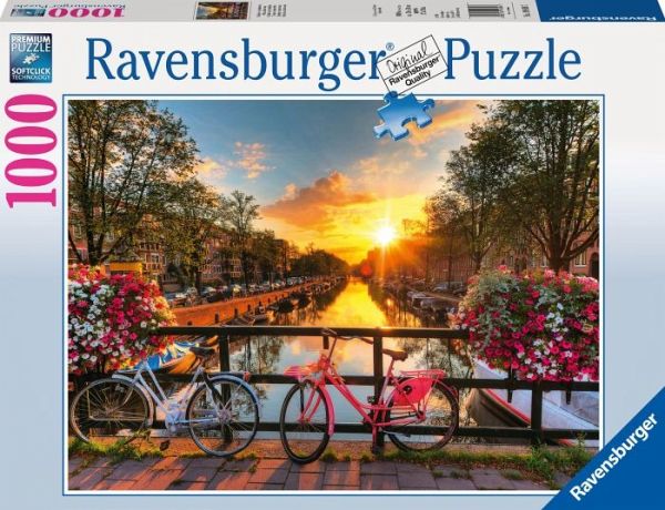 1000 Teile Ravensburger Puzzle Fahrräder in Amsterdam 19606 