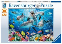 Ravensburger 14710 - Delfine im Korallenriff, Puzzle, 500 Teile
