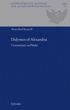 Didymos of Alexandria (eBook, PDF) - Braswell, Bruce Karl