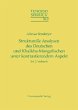 Strukturelle Analysen des Deutschen und... - Bild 1
