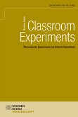 Classroom Experiments (eBook, PDF)