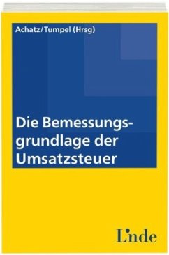 Cover Die Bemessungsgrundlage der Umsatzsteuer (f. Österreich)