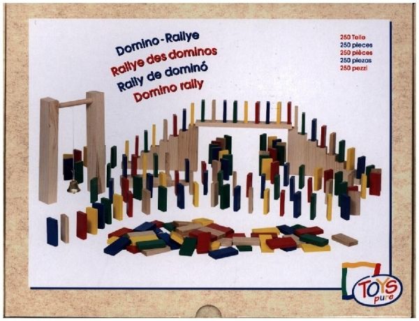Toys pure HS440 - Domino-Rallye im Baumwollbeutel