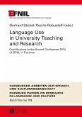 Language Use in University Teaching and Research