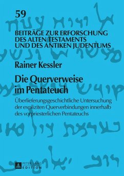 Cover Die Querverweise im Pentateuch