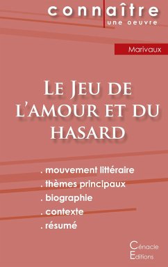 Fiche de lecture Le Jeu de l'amour et du hasard de Marivaux (Analyse littéraire de référence et résumé complet) - Marivaux