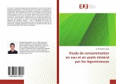 Etude de consommation en eau et en azote minéral par les légumineuses