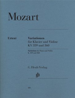Cover Variationen für Klavier und Violine
