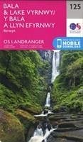 Bala & Lake Vyrnwy, Berwyn - Ordnance Survey