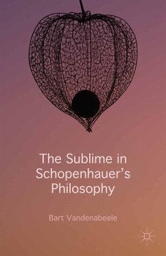 The Sublime in Schopenhauer's Philosophy (eBook, PDF) - Vandenabeele, Bart