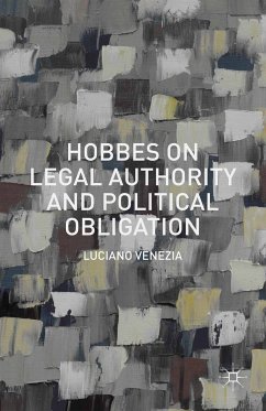 Hobbes on Legal Authority and Political Obligation (eBook, PDF) - Venezia, Luciano