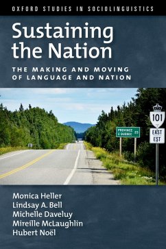 Sustaining the Nation (eBook, PDF) - Heller, Monica; Bell, Lindsay A.; Daveluy, Michelle; McLaughlin, Mireille; Noël, Hubert