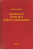 Introducion a l'étude de la médecine expérimentale (eBook, ePUB)