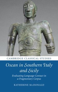 Oscan in Southern Italy and Sicily (eBook, PDF) - Mcdonald, Katherine