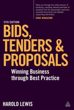 Bids, Tenders and Proposals (eBook, ePUB) - Lewis, Harold Bids, Tenders and Proposals (eBook, ePUB) - Lewis, Harold