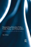 Researching Education Policy, Public Policy, and Policymakers (eBook, PDF)