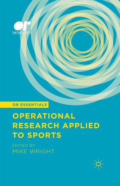 Operational Research Applied to Sports (eBook, PDF)