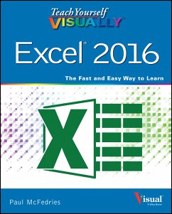 Teach Yourself VISUALLY Excel 2016 (eBook, ePUB) - McFedries, Paul