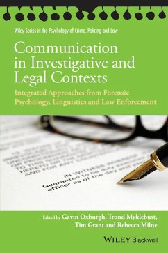 Communication in Investigative and Legal Contexts (eBook, ePUB)