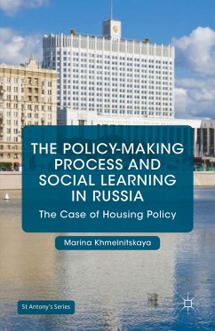 The Policy-Making Process and Social Learning in Russia (eBook, PDF) - Khmelnitskaya, Marina